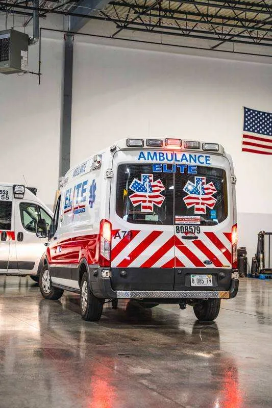Elite Ambulance vehicle detail