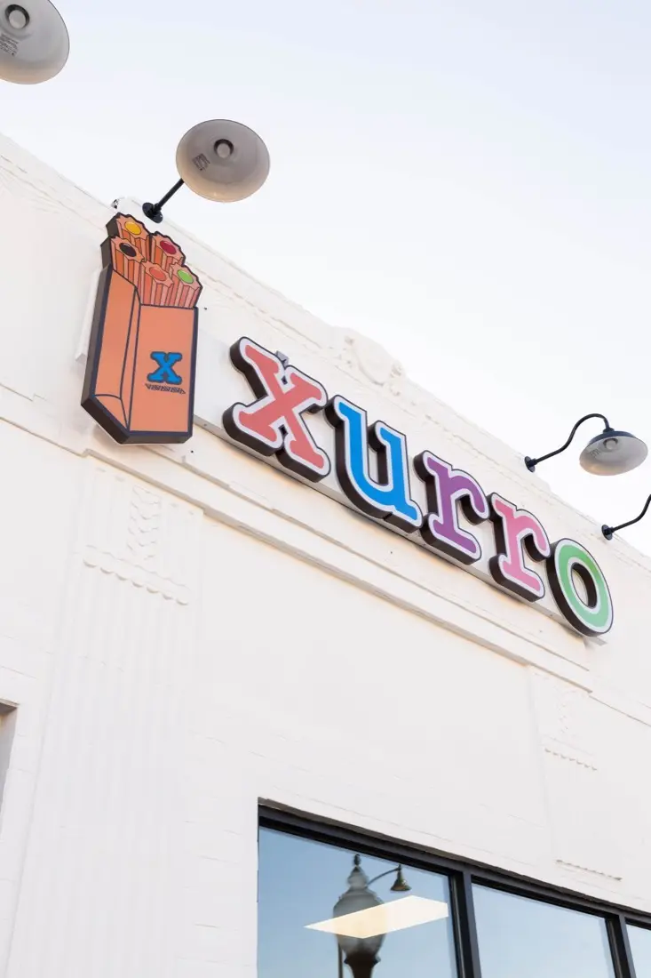 Xurro storefront signage